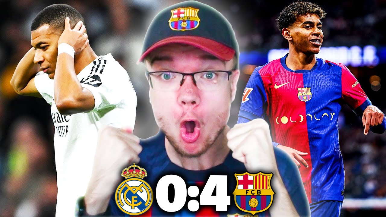 Reagujem na EL CLÁSICO! 🤯