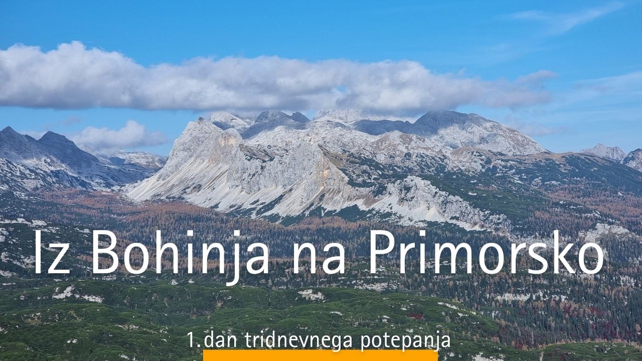 Od smučišča Vogel do koče pri Krnskih jezerih | planina Govnjač | Mahavšček | Krnsko jezero