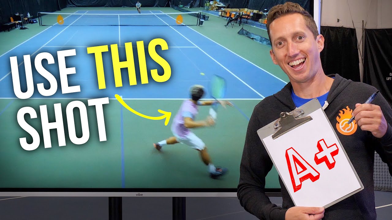 The SMARTEST Shot in Tennis - You’re Not Using It!
