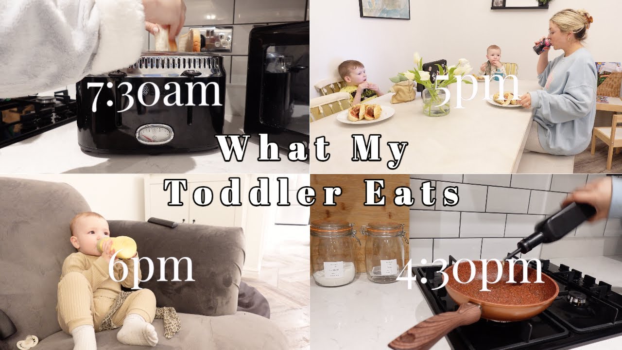 WHAT MY 20 MONTH OLD TODDLER EATS IN A DAY | REALISTIC AND RELATABLE | ellie polly