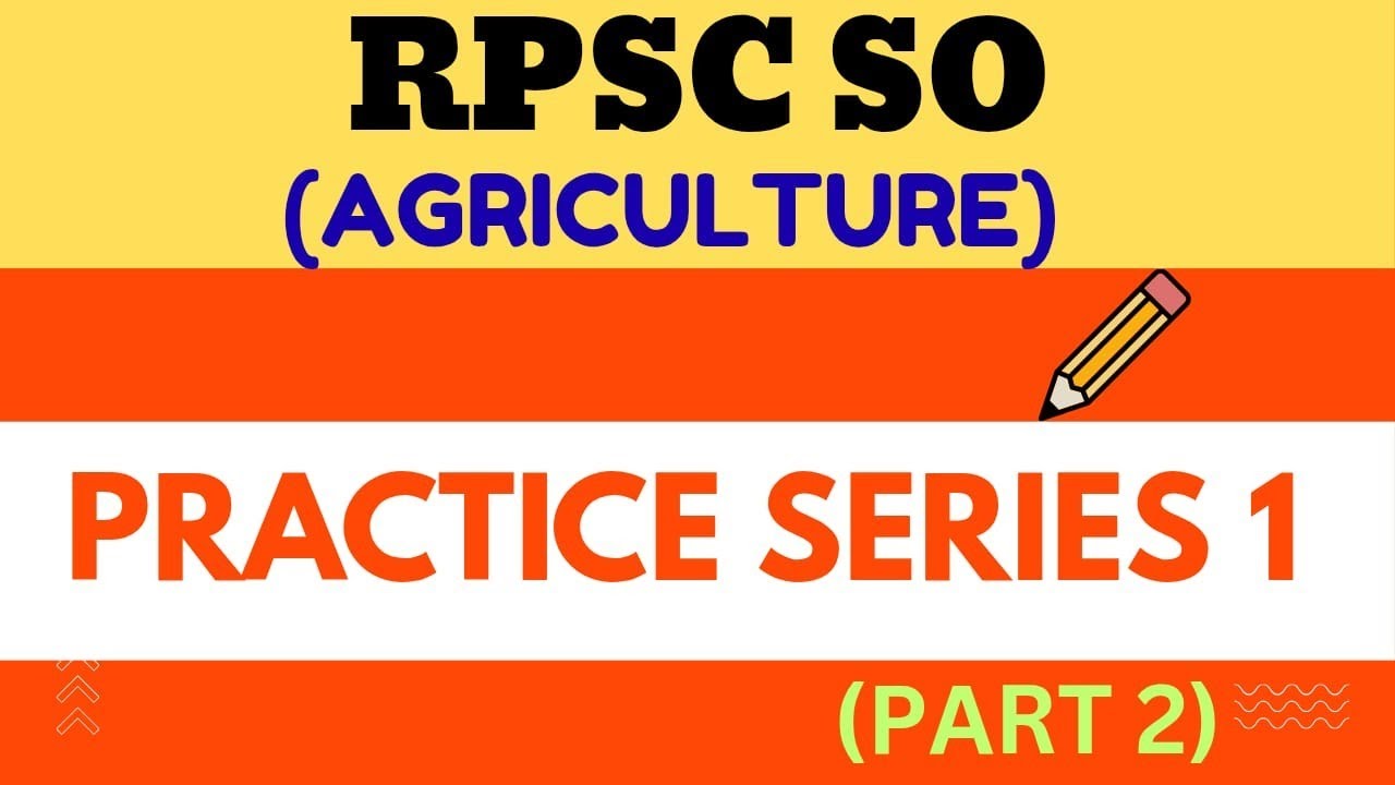 RPSC SO AGRICULTURE | Statistics | rpsc Statistical officer|  StatisticsPedia