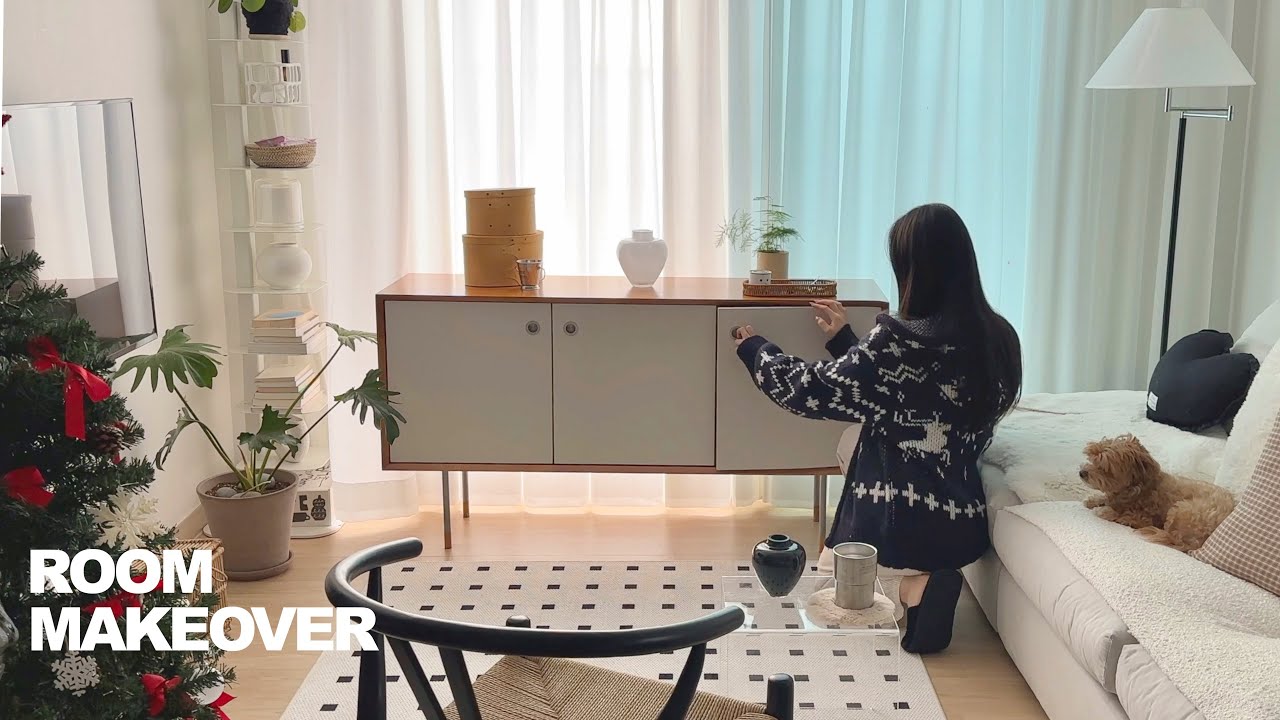 (sub) 새 가구 들이고 거실 꾸미기, 점점 채워지고 있는 뉴 하우스..♥︎소품샵 다녀온 일상 브이로그ㅣNEW FURNITURE & LIVING ROOM MAKEOVER