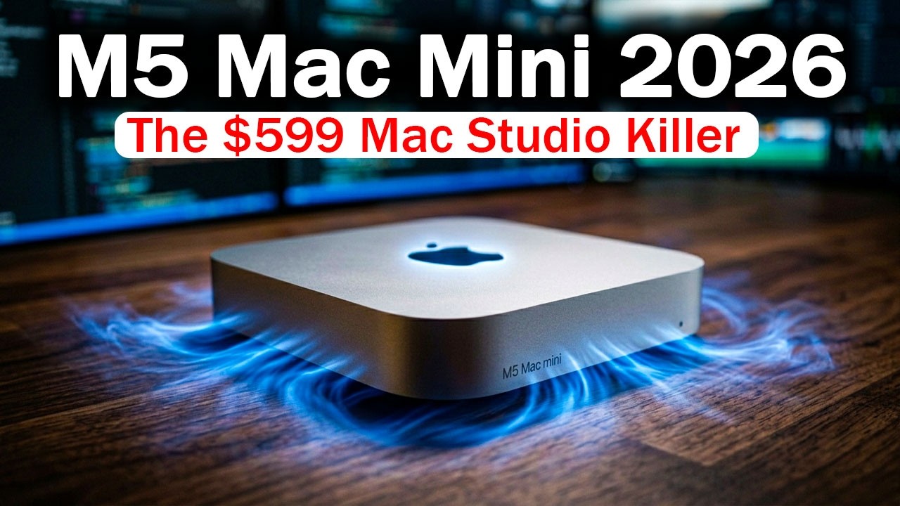«Убийца Mac Studio за 599 долларов: Mac Mini M5 — официальные утечки!» 🚨