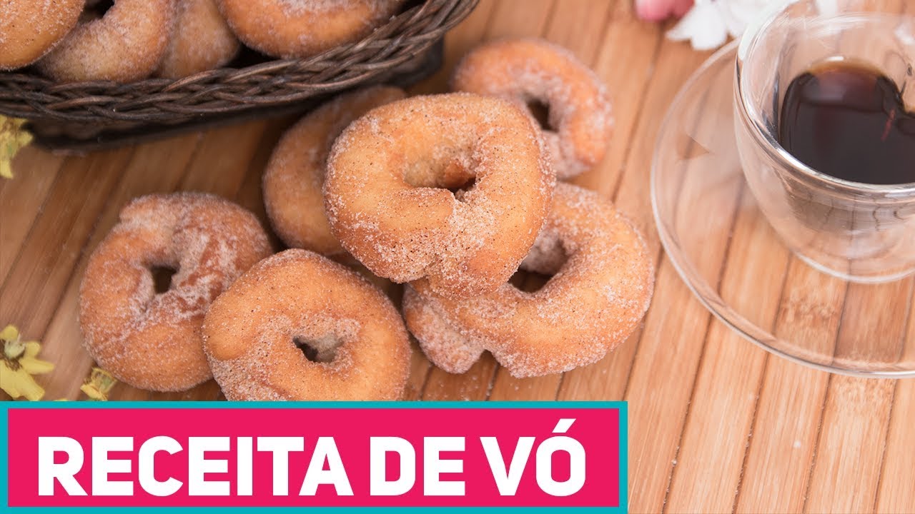 ROSQUINHAS FRITAS CASEIRAS (Como fazer) - Receitas de Minuto #150