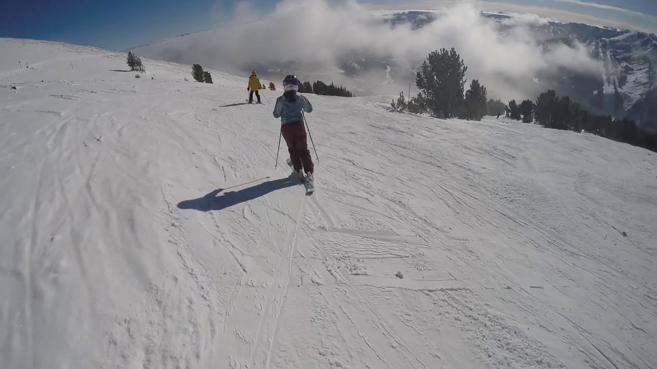 Big Sky liberty bowl to mountain village via shed horn Jan 23, 2021