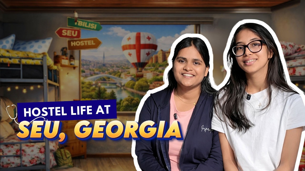 Inside Hostel Life of Indian MBBS Students in Georgia | MBBS in Georgia 🩺