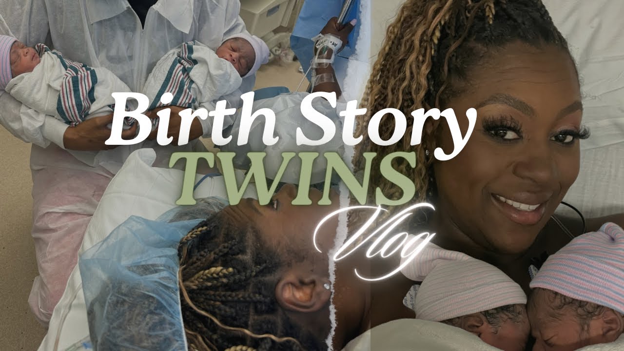 TWIN BIRTH VLOG | C-Section delivery | 2nd Pregnancy | Labor & Delivery
