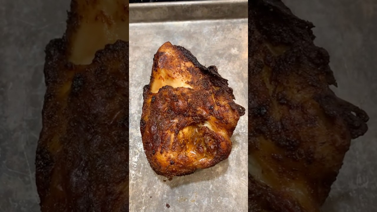 Air fried bone in chicken breast 
