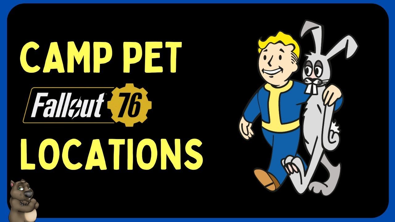 Как быстро получить питомца для лагеря в Fallout 76
