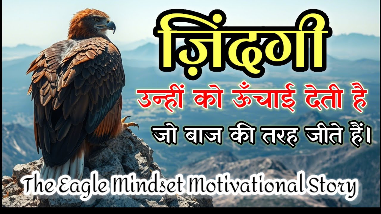 बाज की उडान  - The Eagle Mindset | Buddhist Story | Hindi Motivational Video