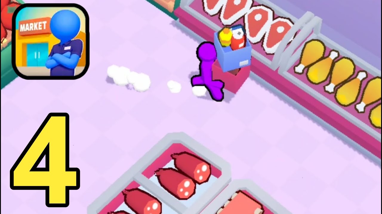 Market Boss - Gameplay Walkthrough Part 4 Max Level ( Android,iOS )