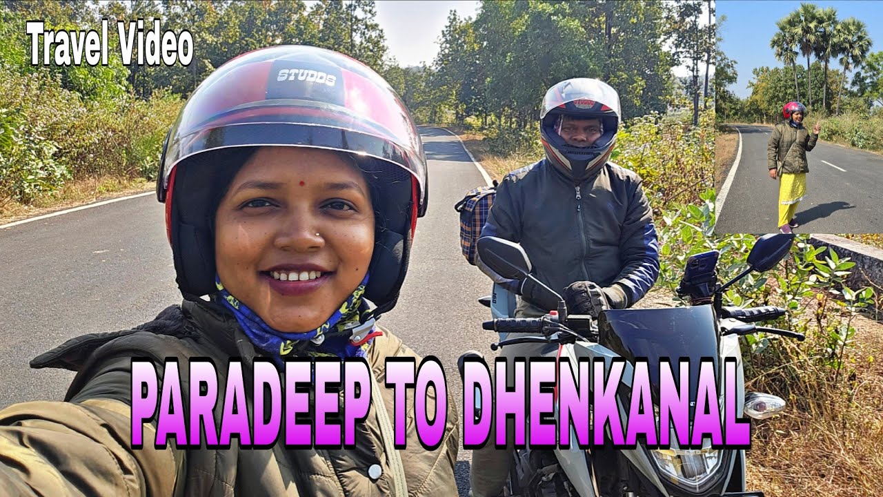 🏍 Paradeep to Dhenkanal Travel video | Bike Travel video #traveling
