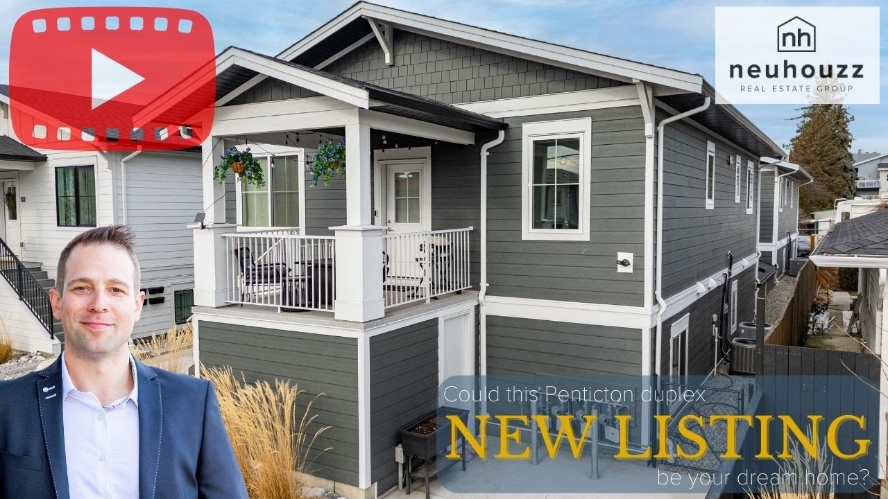 🌟 2023 Penticton Half Duplex for Sale at 101-241 Nelson Ave by neuHouzz Real Estate 🏡