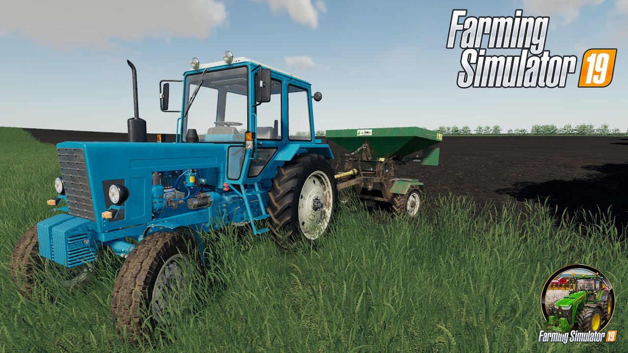 Пішло пів розкидача добрива на поле | КОШМАК | (Farming Simulator 19)