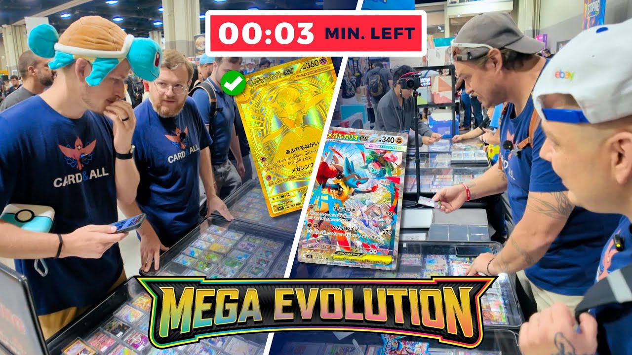 Challenge: Complete Mega Evolution sets in *1-HOUR!* (Pokemon Mega Brave/Symphonia)