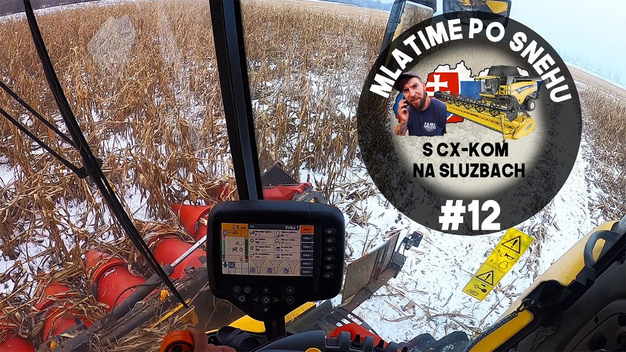 s CXkom na službách #12 MLÁTIME PO SNEHU [ PAMI Agro-stav ]