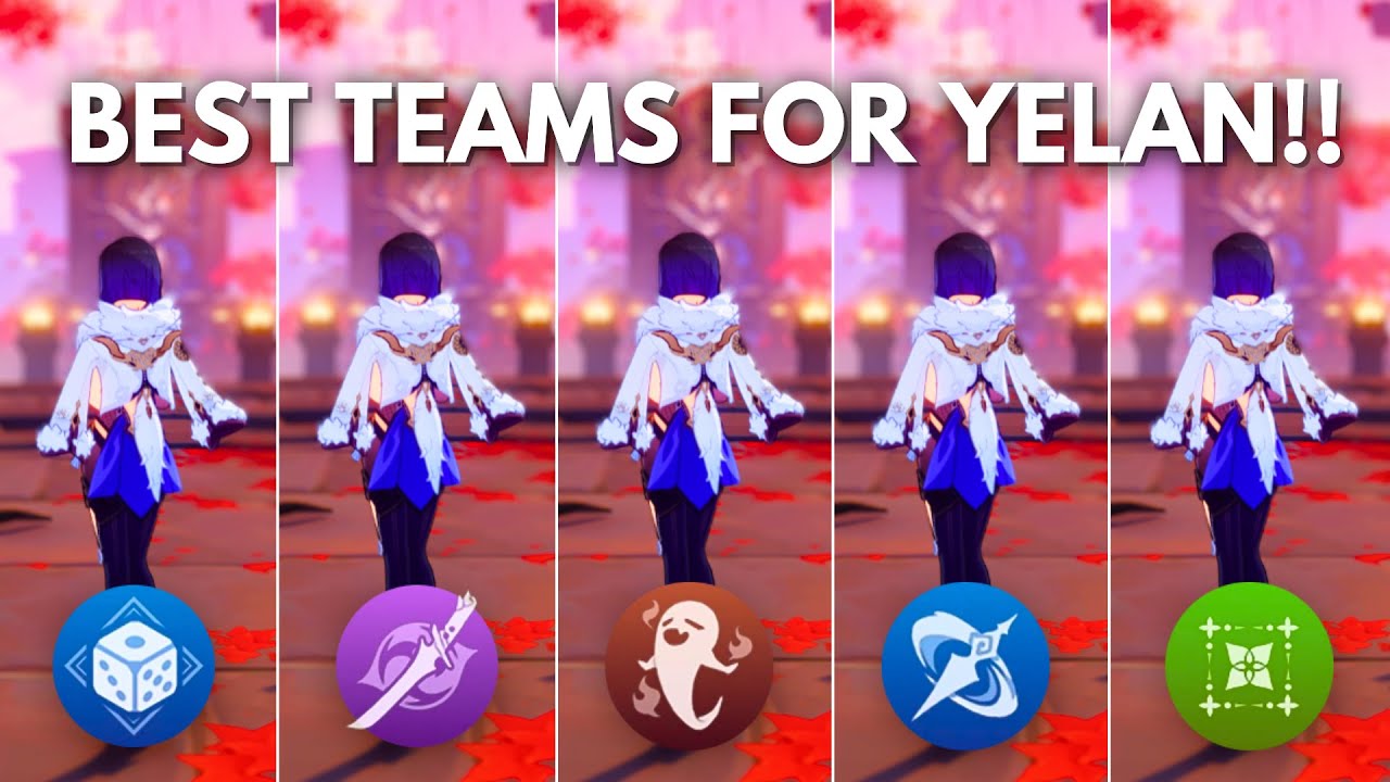 7 BEST TEAMS for YELAN!! [ Genshin Impact ]