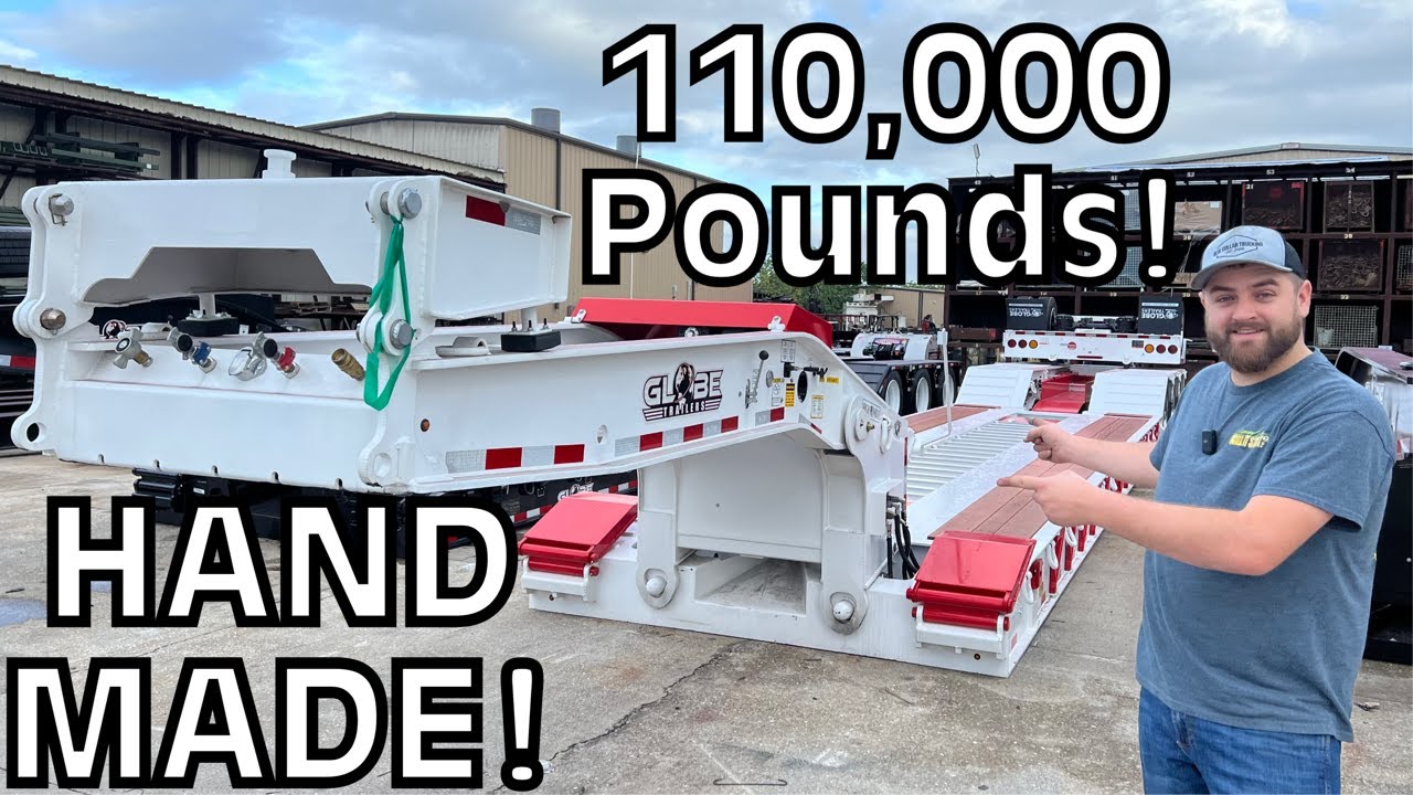 How Heavy Haul Trailers are Made! BTW, I Ordered One!