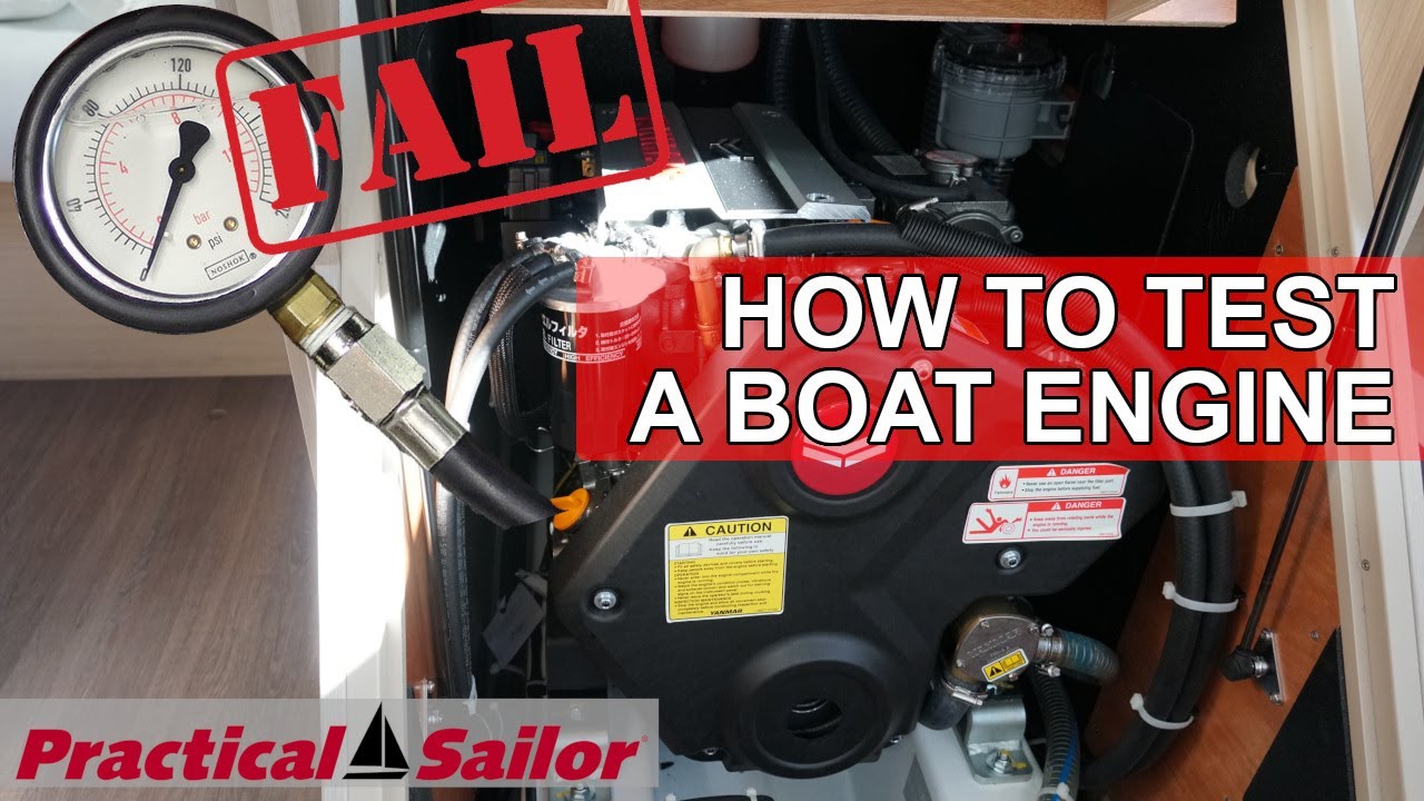 How To Test a Boat Engine