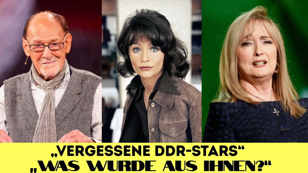Vergessene DDR-Stars: Was wurde aus ihnen nach der Wende?