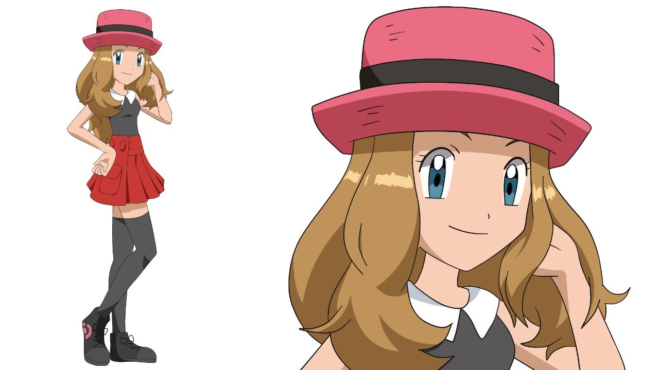 How to draw Serena long hair  (step by step)- Como dibujar a Serena cabello largo (paso a paso)