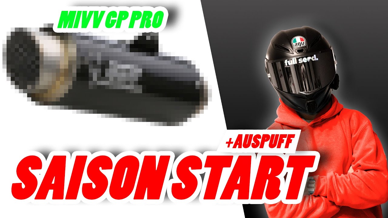 SAISON START + NEUER AUSPUFF!!! Honda CBR650R | MotoVlog#8