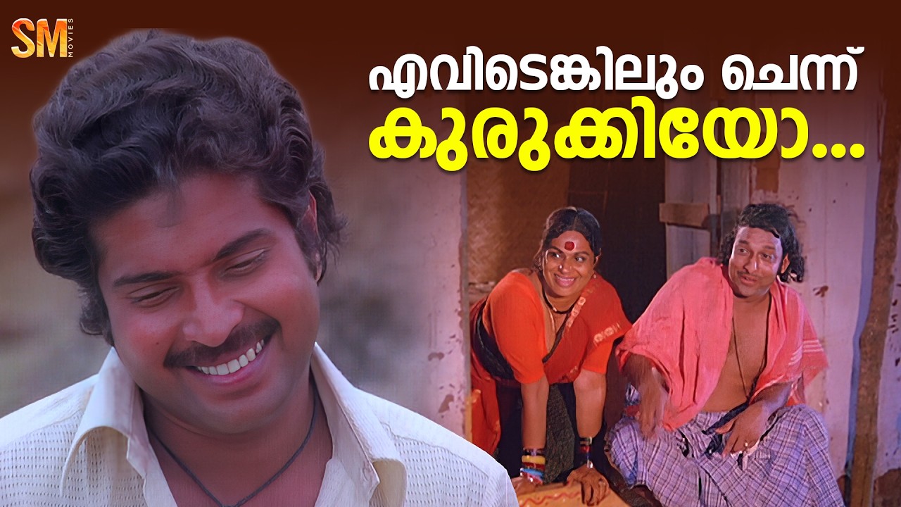 എവിടെങ്കിലും ചെന്ന് കുരുക്കിയോ...| Saagaram Santham movie scene | Mammootty |  Nedumudi Venu #movie