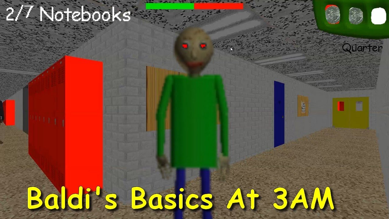 Baldi's Basics At 3AM - Baldi's Basics V.1.4.3 Mod