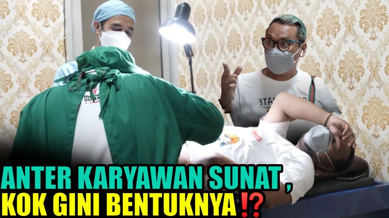 BOS UYA NEMENIN KARYAWAN YANG T4KUT DI SUNAT ‼ KARYAWANNYA P1NGS4N GUYS ⁉️
