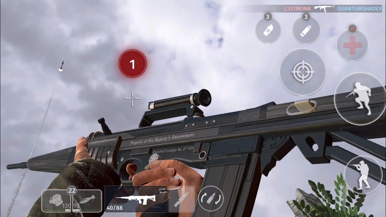 World War 2 Battle Combat New update Supreme Assault rifle Thorpe EM-1 SIS Phantom Capture 