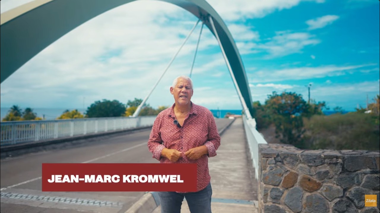 Les municipales dans la commune du prêcheur  présentées par Jean-Marc Kromwel