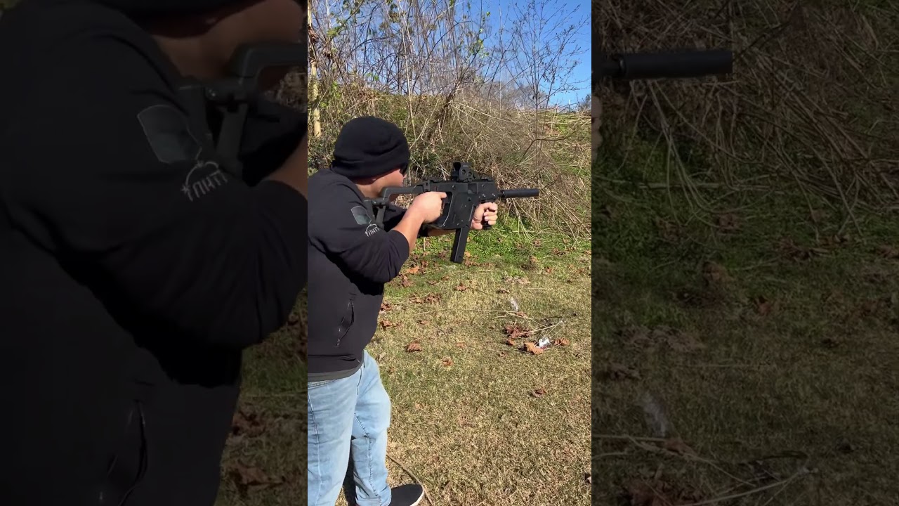 Kriss vector 45 acp with silencerco octane 45