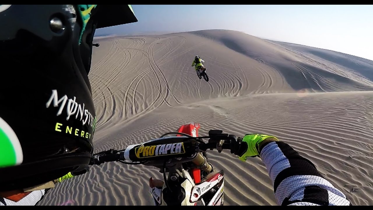 Desert motocross ride KTM 450 sxf 2017 & Honda CRF 450 r