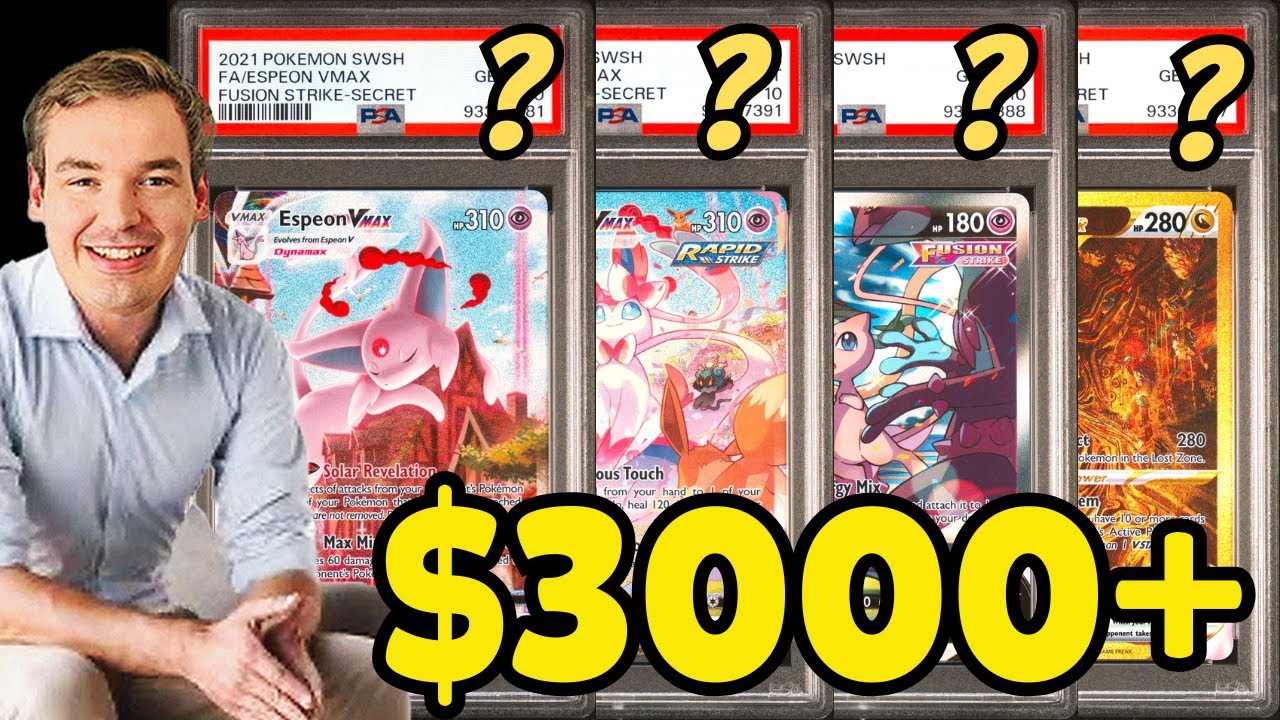 $3000+ MEGA PSA Pokemon Return (ALT ARTS)