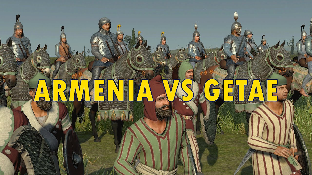 Армения против Гетов — многопользовательская битва — Total War Rome 2