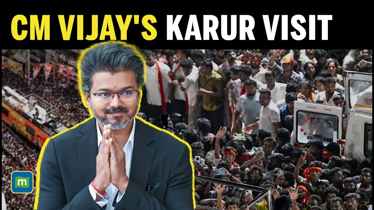 CM Vijay LIVE in Karur | Govt Jobs for Stampede Victims' Families