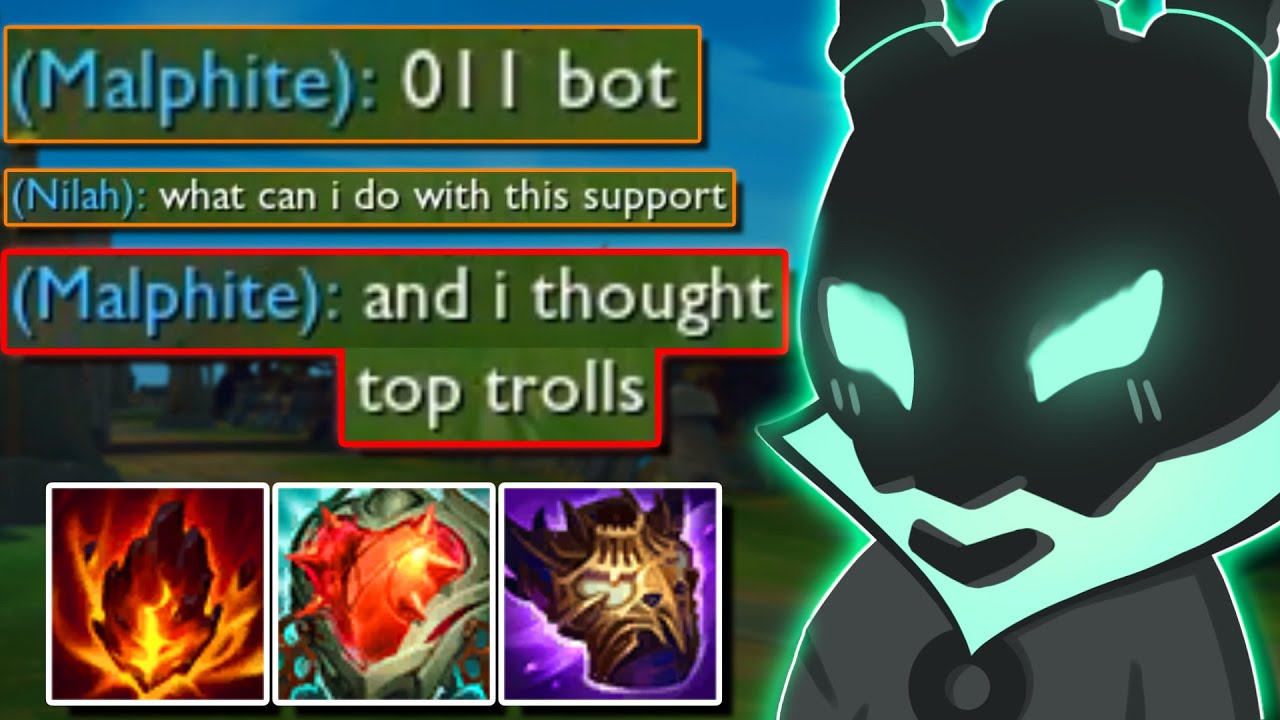 They thought this Thresh Top Build was Trolling,