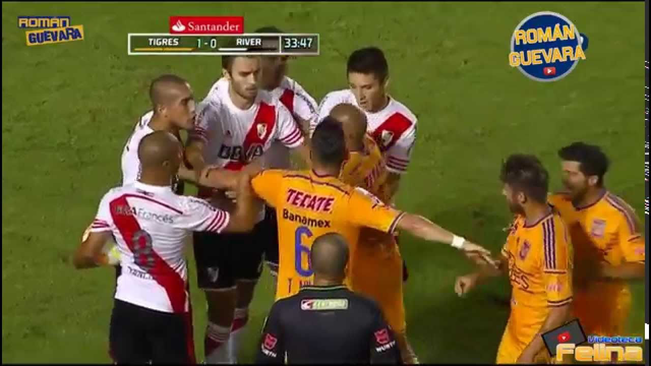 Tigres vs River Plate 2-2 Jornada 5 Copa Bridgstone Libertadores 2015 HD - RESUMEN GOLES