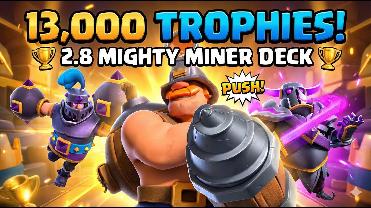 The Deck That Finally Got Me to 13,000 Trophies! 🔥 Clash Royale Ladder Push