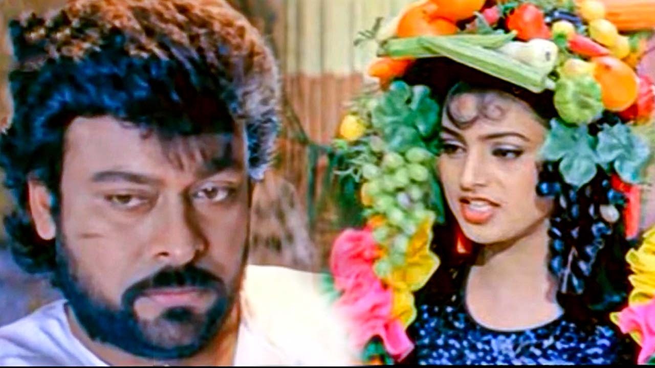 Chiranjeevi And Roja Best Telugu Movie Scene || Chiranjeevi  Movies || iDream Clips