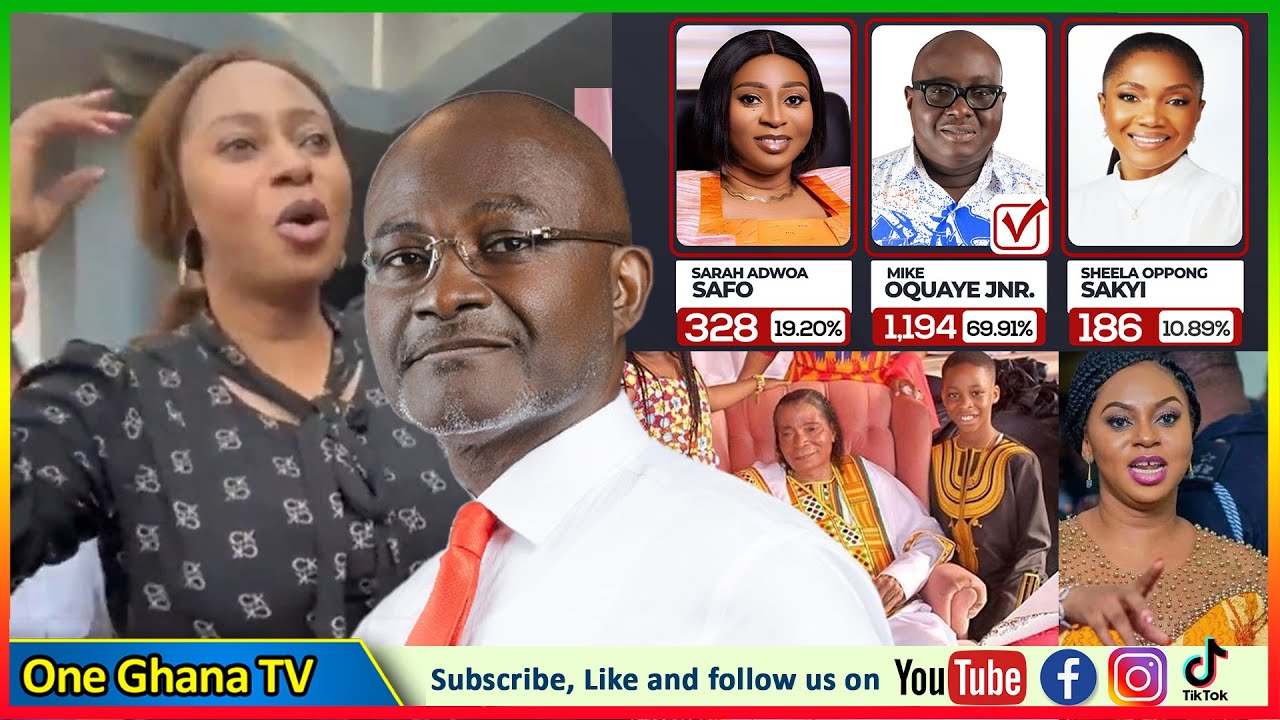 Break🔴Adwoa Safo speaks after losing; What Ken Agyapong said b4; Delegates on why they voted her out