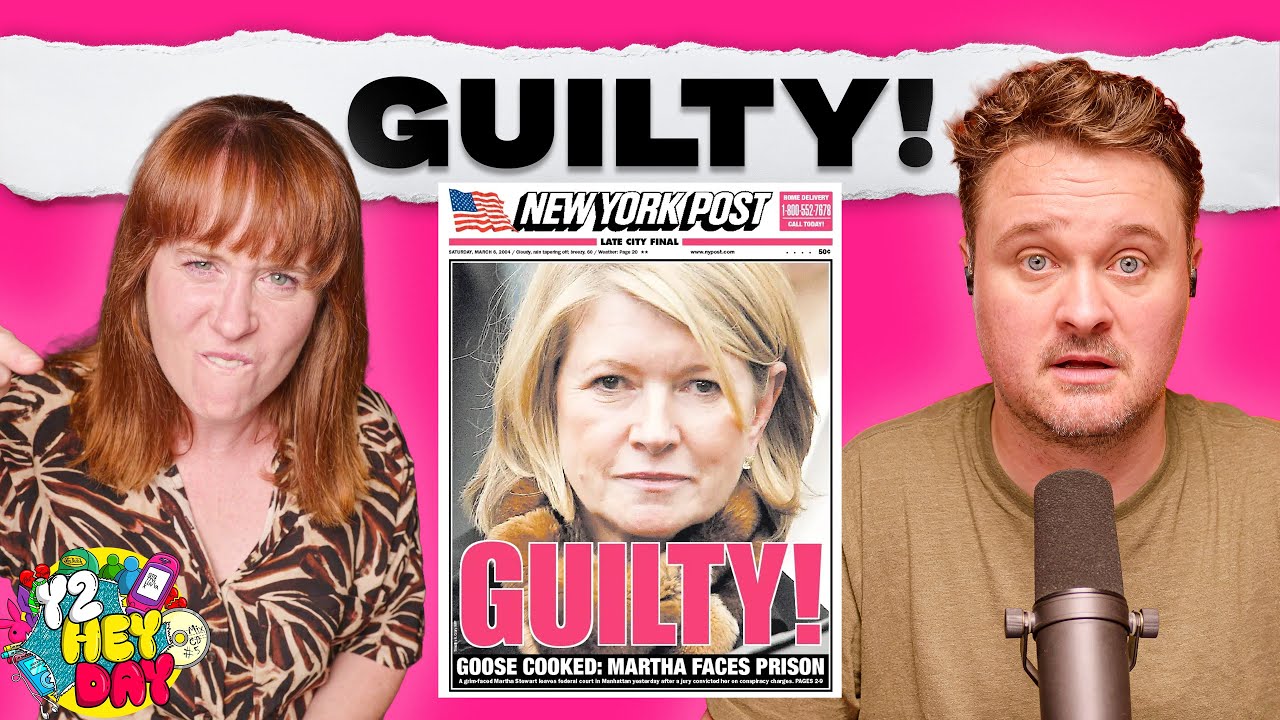 The Week Martha Stewart Went to Prison (2004 Was Wild) | Y2 HEY DAY