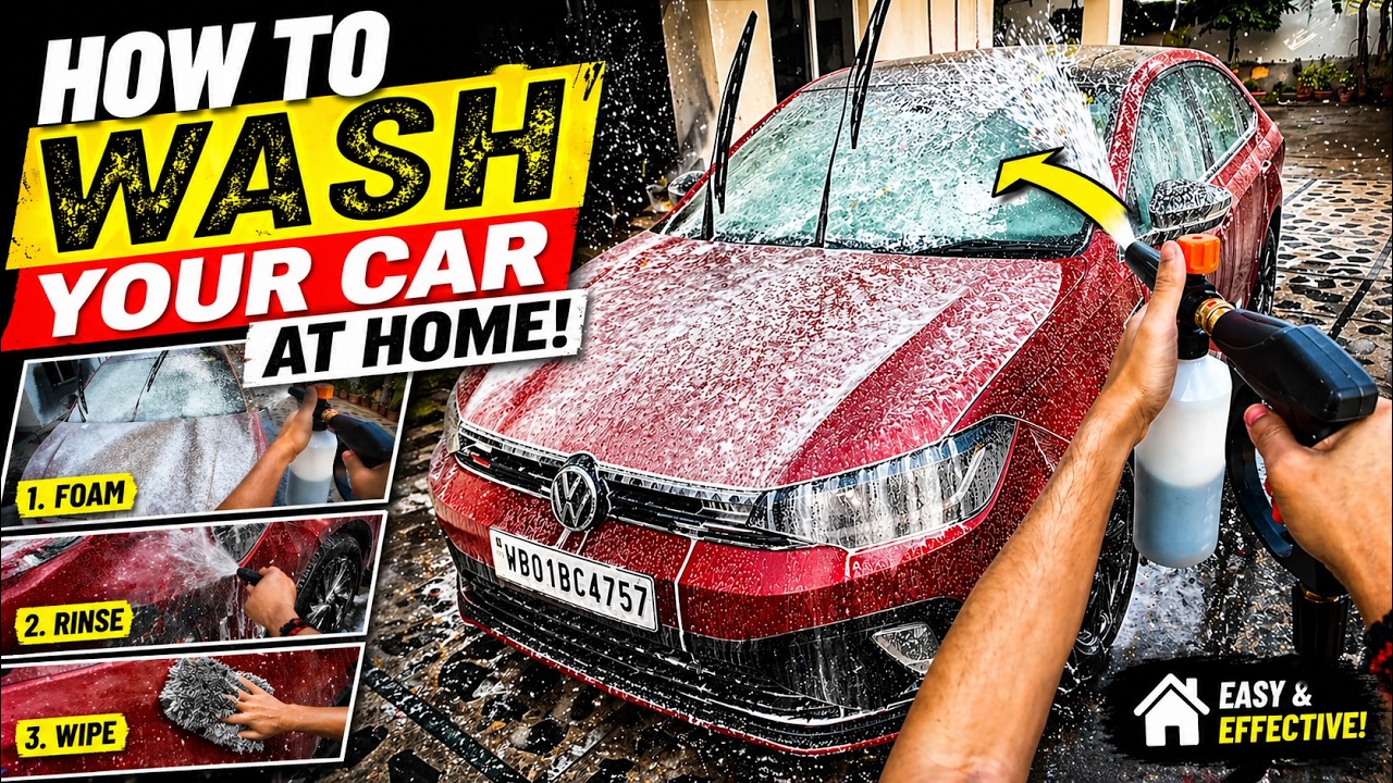 How to Wash Your Car at Home WITHOUT Scratches & Swirl Marks (Step-by-Step)
