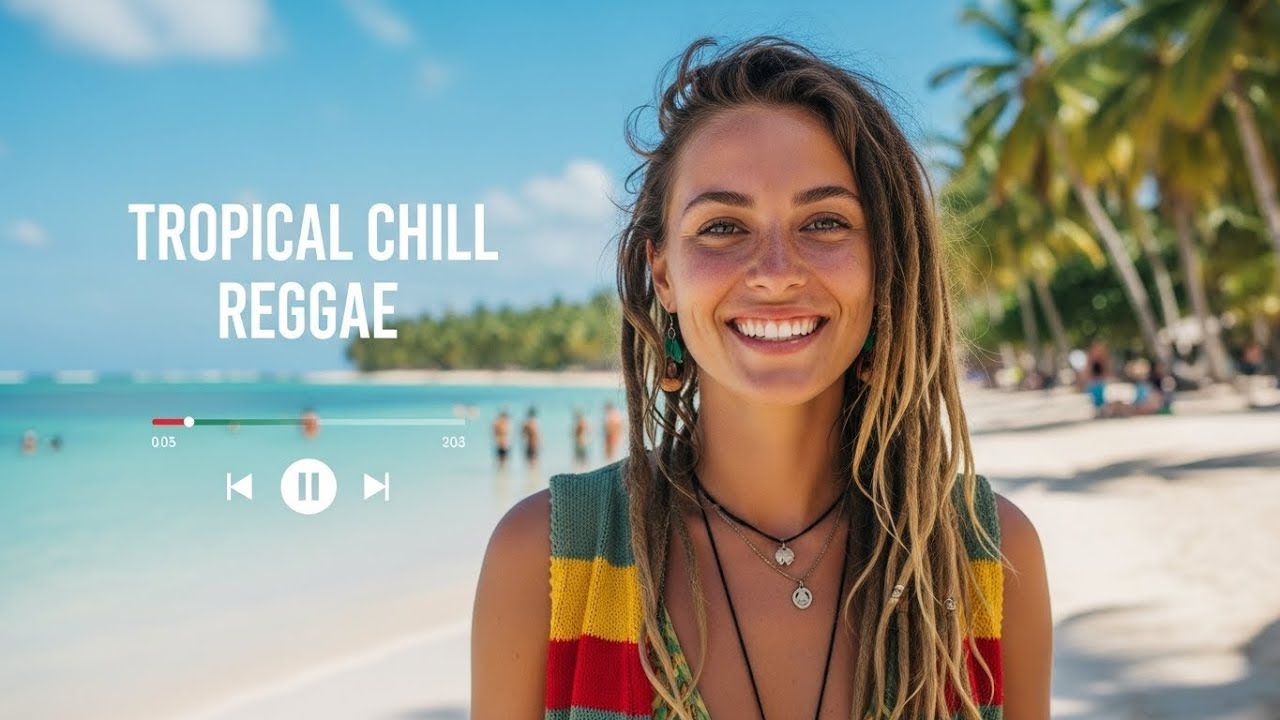 Reggae Island Mix 🌊 Feel Good Tropical Vibes to Relax & Work