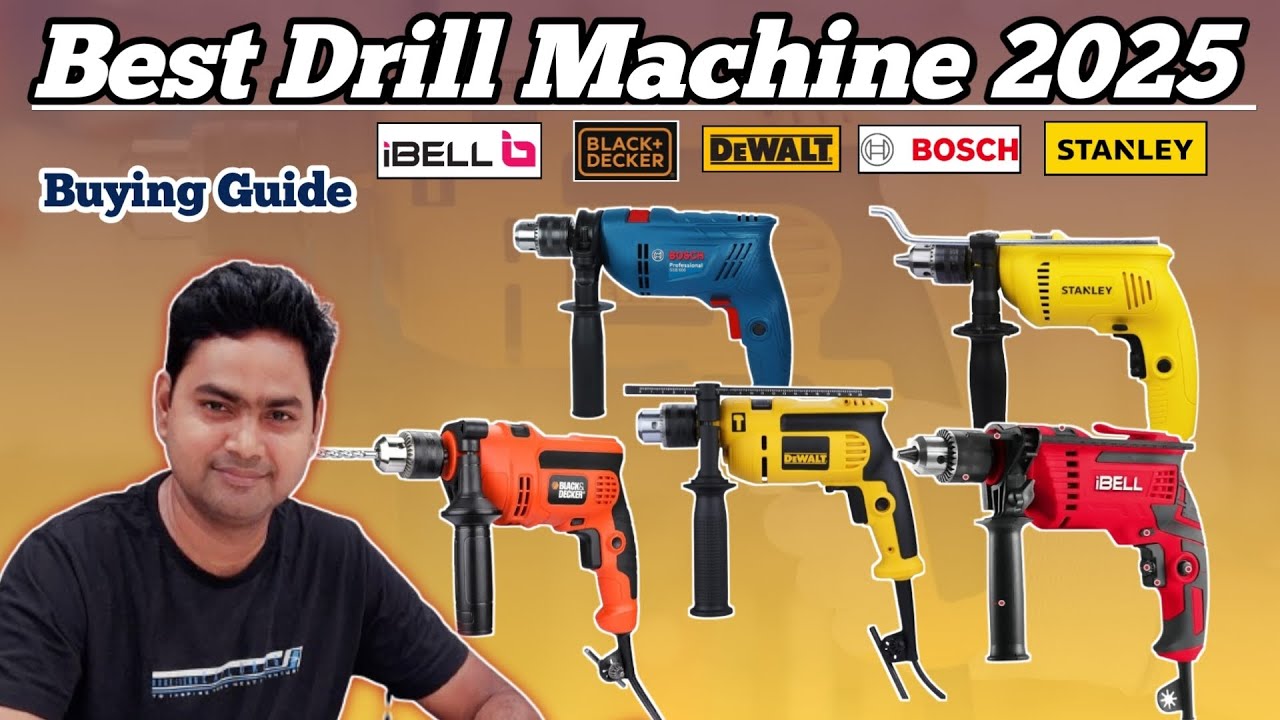 Top 5 Best Drill Machine in India 2025🔥Drill Machine For Job Site Work🔥Professional Drill Machine