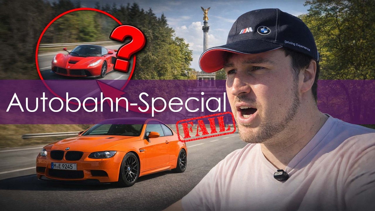 Autobahn-Special läuft nicht wie geplant! Und wo ist der LaFerrari?