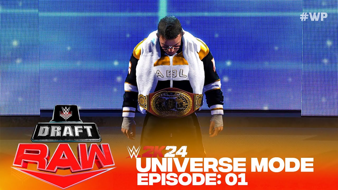 WWE 2K24 | Universe Mode - "DRAFT NIGHT ONE" | #01