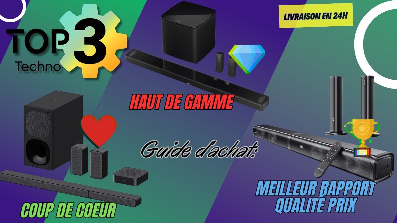 Top 3: Les meilleurs homes cinéma 2024 pour une qualité incomparable !