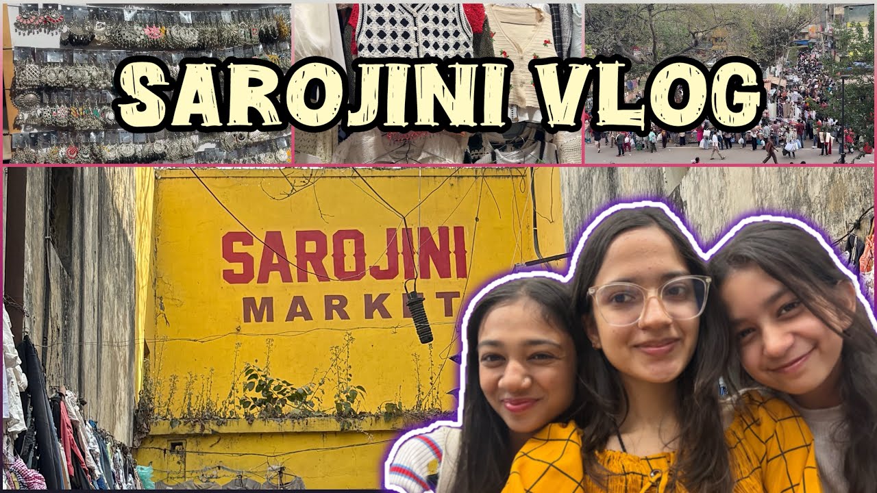 Sarojini Nagar Vlog | Sakshi Dhyani Vlogs