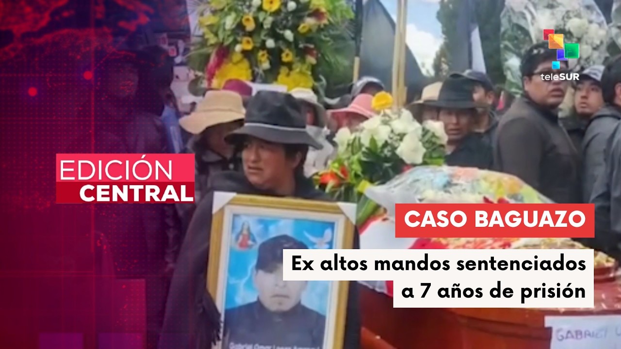 Corte de Perú sentencia a ex altos mandos policiales por el caso Baguazo